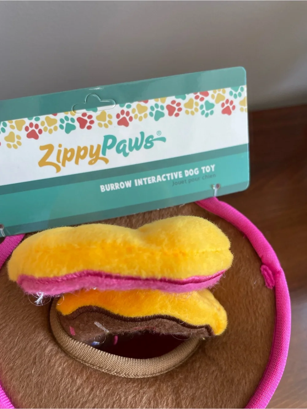 New Pink Donut InteractiveToy Set for Dogs